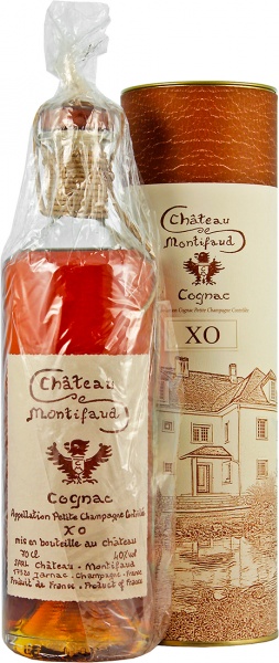 P Champagne Aoc Chateau De Montifaud X O Millenium In Gift Box – Шато де Монтифо X.O. Пти Шампань в п/к (бутылка Миллениум)