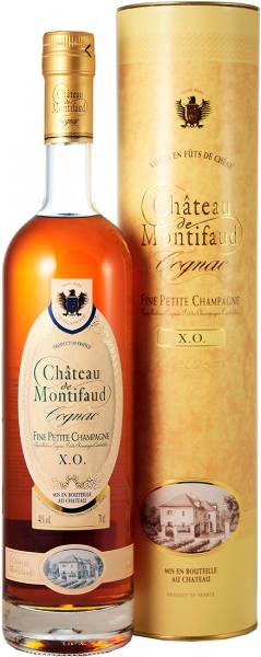 P Champagne Aoc Chateau De Montifaud Xo In Gift Box – Шато де Монтифо X.O. Пти Шампань в п/к