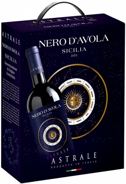 Astrale Nero d’Avola, 2l box – Астрале Неро д’Авола, коробка 2л