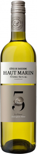 Вино ”Sauvignon Blanc. Perle” Haut Marin – Вино ”О Марин 5 Перл” Совиньон блан