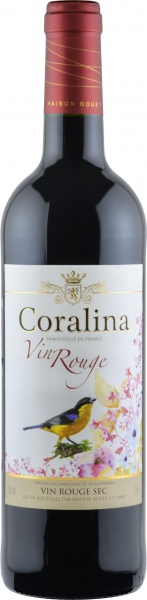 Вино ”Coralina” Rouge – Вино ”Коралина” красное сухое
