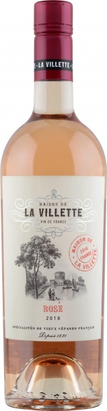 Вино ”Rose. Maison de La Villette” – Вино ”Мэзон де Ля Виллетт” Розе
