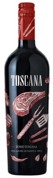 Вино ”BBQ” Toscana red – Вино ”BBQ” Тоскана красное