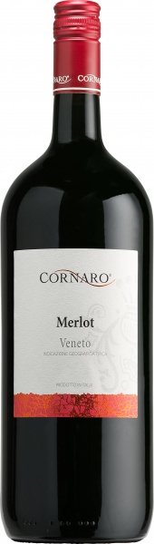 Вино ”Merlot. Cornaro” 1.5l – Вино ”Корнаро” Мерло 1.5л
