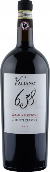 Вино ”Valiano 6.38 Gran Selezione Chianti Classico” 1,5l – Вино ”Валиано” 6.38 Гран Селекционе Кьянти Классико 1,5л