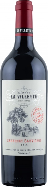 Вино ”Cabernet Sauvignon. Maison de La Villette” – Вино ”Мэзон де ля Виллетт” Каберне Совиньон