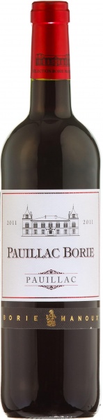 Вино ”Pauillac Borie”. Pauillac, 2013 г. – Вино ”Пойяк Бори. Пойак” 2013 г.