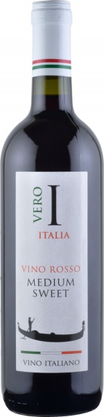 Вино ”Vero Italia” Rosso medium sweet – Вино ”Веро Италия” красное полусладкое