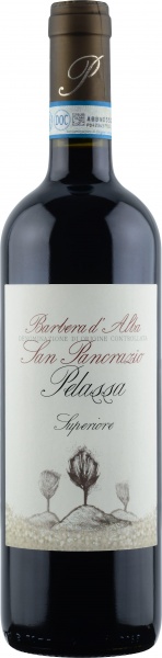 Вино ”Barbera d`Alba San Pancrazio. Pelassa” – Вино ”Барбера д’Альба. Сан Панкрацио Супериоре. Пеласса”
