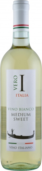 Вино ”Vero Italia” Bianco medium sweet – Вино ”Веро Италия” белое полусладкое