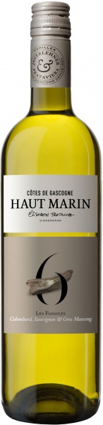 Вино ”Colombard-Sauvignon-Gros Manseng” Haut Marin – Вино ”О Марин 6 Фоссиль” Коломбар-Совиньон-Гро Мансан