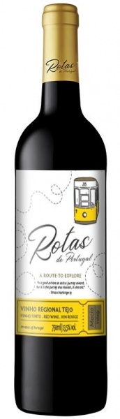 Вино ”Rotas da Portugal” Regional Tejo Red – Вино ”Ротас да Португал” Тежу красное