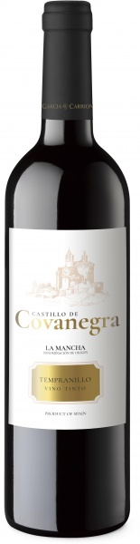 Вино ”Tempranillo. La Mancha. Castillo de Covanegra” – Вино ”Кастилло де Кованегра” Ла Манча , Темпранильо