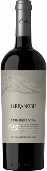 Вино ”TerraNoble”, Carmenere, Costa CA2 – Вино ”ТерраНобль”, Карменер, Коста СА2