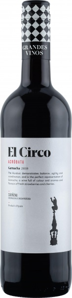 Вино El Circo ”Garnacha” Acrobata red dry 0.75l – Вино ”Эль Цирко Акробата ” Гарнача