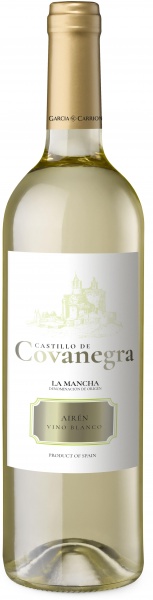 Вино ”Airen. La Mancha. Castillo de Covanegra” – Вино ”Кастилло де Кованегра” Ла Манча, Айрен.