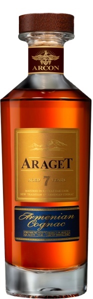 Коньяк ”Araget” 7 Years Old – коньяк темный Коньяк Арагет 7 лет ...