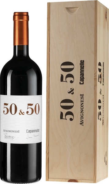 Avignonesi-Capannelle Capannelle 50 & 50, деревянная упаковка – Авиньонези-Капаннелле 50 & 50