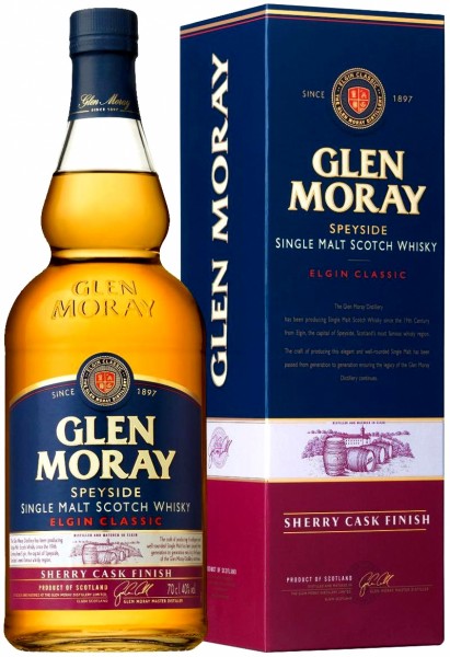 Glen Moray Elgin Classic Sherry Cask Finish, п.у. – Глен Морей Элгин Классик Шерри Каск Финиш